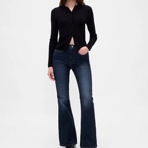 EUC High Rise '70s Flare Jeans